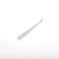 Premium silver stainless steel candle wick hook tool with a sleek curved tip design - Plain Style / 14cm / Silver