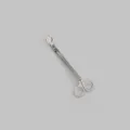 Professional grade stainless steel candle wick trimmer tool in sleek silver finish - Silver Wick Trimmer (OPP Bag)