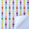 Farbiges Geschenkpapier mit geometrischen Punkten für DIY Geburtstage und Feiertage - Mehrfarbige Punkte