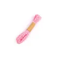 Rosa und weißes Bäckergarn aus Baumwolle für Geschenkverpackungen und Bastelarbeiten - Kraftpapier-Seil / 10m / Rosa