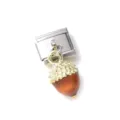 Miniature 3D simulation acorn alloy charm pendant for DIY necklace and jewelry making - Simulation Acorn Style (23)