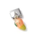 Handmade 3D mini mango fruit alloy pendant charm for Italian link bracelet jewelry - Simulation Mango Style (28)