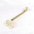 Taglia stoppino professionale in acciaio inossidabile dorato con impugnatura a farfalla - Taglia-Stoppino Farfalla Oro
