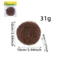 10cm Easter rattan bird nest decoration for DIY garden crafts - Medium Bird Nest Style (R3-12) / 10cm