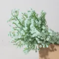 Ramo de paniculata artificial verde menta para decoración de bodas - Azul claro