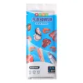Food-grade aluminum foil fresh-keeping freezing bag, large size L, pack of 10 pieces - L / 10 Pieces Set / Blue/Silver