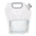 Sacca d'acqua pieghevole portatile da 5L per campeggio e trekking - Multipli specifiche / Trasparente 3L