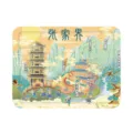 Self-heating hand warmer sticker featuring Zhangjiajie cultural landscape artwork - Zhangjiajie