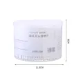 Canister of 500 double-headed cotton swabs for makeup removal and cleaning size 11.5x8cm - Adult Double Round Tip