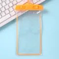 Pochette étanche pour téléphone en PVC orange idéale pour la natation et tactile - Orange (Lumineux)