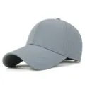 Casquette de baseball grise respirante avec maille et visière courbée - M(56-59CM) / Gris