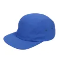 Bright blue 5-panel skate cap with a flat brim and breathable summer fabric design - Royal Blue