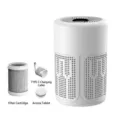 Draagbare luchtreiniger met filter, Type-C-kabel en aromatablet - Luchtreiniger Set Met Filter En Aromatherapietablet