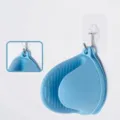 Manopla de horno de silicona azul claro resistente al calor con práctico orificio para colgar - Azul cielo