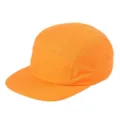 Berretto camper classico a 5 pannelli in cotone arancione con visiera piatta per streetwear - Arancione