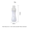 Biberón de cocina para salsas de PP, dimensiones: 220 mm de alto y 60 mm de diámetro - Dólar de Arena / 350ml / Blanco