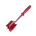 Red plastic meat chopper and ground meat masher for kitchen, potato and salad preparation. - 5 Pages / Red