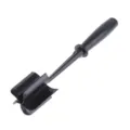 Black meat chopper ground beef masher kitchen tool for cooking hamburger meat and potatoes - Black