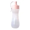 Botella de salsa rosa de grado alimentario premium para aderezos y salsa de ensalada - Agujero Único / 360ml / Rosa