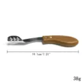 Pepper corer with rosewood handle, size 19.1cm and weight 38g specification view - Rosewood Handle Style / Wood Color