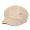 Elegante cappello newsboy beige in maglia traspirante da donna con design parasole - Taglia Unica (56-58cm) / modello 3 / Kaki