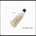 Pure cotton BBQ mop brush head replacement for outdoor grilling sauce application. - Style B Brush Head Only (Without Handle)