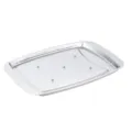 High-quality stainless steel rectangular chicken roasting tray for outdoor BBQ grills - Grill Tray