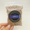 Virutas de madera de manzana premium de 50g para ahumar cócteles y alimentos en bolsa sellada - Madera de Manzano / Peso 50g