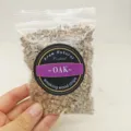 Virutas de madera de roble natural premium para ahumar y dar sabor a los cócteles - Madera de roble / Peso 50g