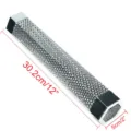 12-inch hexagonal stainless steel BBQ smoker tube for wood pellets and smoking meat - 30.5cm Large Hexagonal Smoker Box