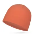 Lichtgewicht mesh wielermuts in oranje voor zonbescherming en zweetafvoer - 54-58cm Hoofdomtrek / Stippen Oranje
