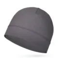 Lichtgewicht ademende grijze mesh fietshelmvoering pet voor buitensporten en fitness - 54-58cm Hoofdomtrek / Stippen Donkergrijs