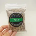Natural pear wood chips for cocktail smoking in a convenient 50g resealable plastic bag - Pear Wood / 50g Weight