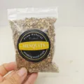 Premium Mesquite natural wood chips for cocktail smoking in a 50g clear resealable bag - Mesquite Wood / 50g Weight