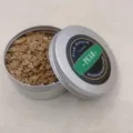 Virutas de madera de pera naturales en lata para cócteles y ahumado de barbacoa - Madera de peral / Paquete de 45-50g (75x35mm)