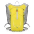 Lightweight yellow hydration backpack for marathon running and outdoor cycling - Yellow
