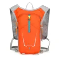 Ultra-light orange outdoor sports hydration backpack for marathon running and cycling - Orange