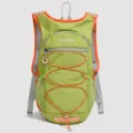 Professional lightweight lime green hiking backpack with orange accents for outdoor running - Style 3 / Green