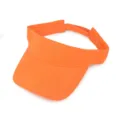 Adjustable bright orange sun visor hat for women outdoor sports and summer leisure - Adjustable / Orange