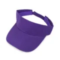 High-quality casual purple sports visor hat for summer outdoor sun protection and running - Adjustable / Purple