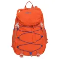 Strapazierfähiger orangefarbener Wanderrucksack aus Nylon mit großem Fassungsvermögen - Orange