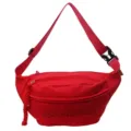 Borsa a tracolla rossa multifunzionale minimalista con cinturino e fibbia regolabili - Taglia L / Rosso