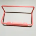 Pink door-back towel rack for kitchen cabinet, hole-free rag storage hanging organizer - Pink
