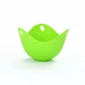Cuociuova in silicone verde brillante alimentare con fori per appendere la cucina - Cuociuova / Verde