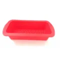 Stampo per pane in silicone rosso rettangolare teglia da forno per dolci cucina 1pz - Rosso