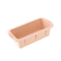 Moule à pain rectangulaire en silicone rose clair pour pâtisserie antiadhésive - Rose Nordique