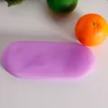 Calcetines hidratantes de silicona púrpura para el cuidado de los pies y talones - 1 Par / Púrpura