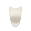 White ergonomic false eyelash applicator tool for precise and easy eye makeup application - Pearl Bag Packaging / Off White