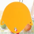 Food-grade non-stick silicone egg poacher cup for microwave in bright yellow finish - Yellow