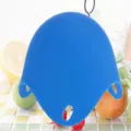 Versatile blue silicone egg poacher variant for microwave non-stick cooking and steaming - Blue